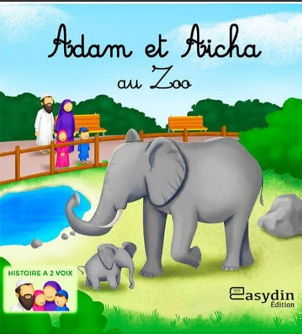 Adam et Aicha au zoo