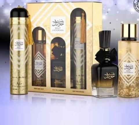 Coffret Cadeau Bint Hooran 3 pièces d'Ard Al Zaafaran Eau de Parfum