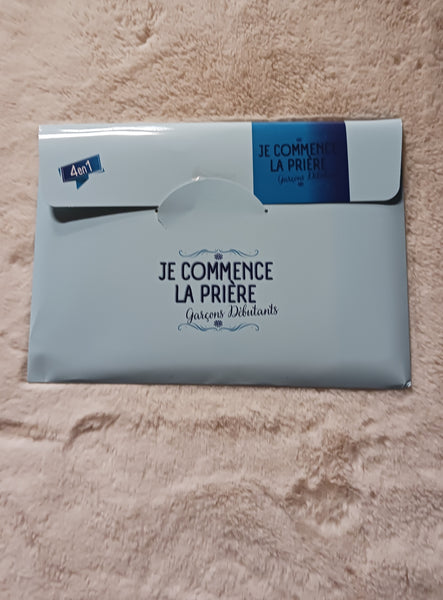 Coffret "Je commence la prière garçons débutants" 4 en 1
