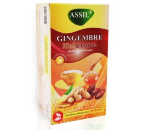 Tisane Gingembre Miel & Dattes - 100% Naturelle