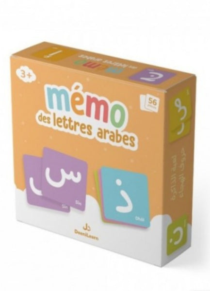 Mémo des lettres arabes (à partir de 3 ans)