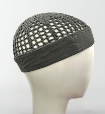 Chachia égyptienne gris pour homme