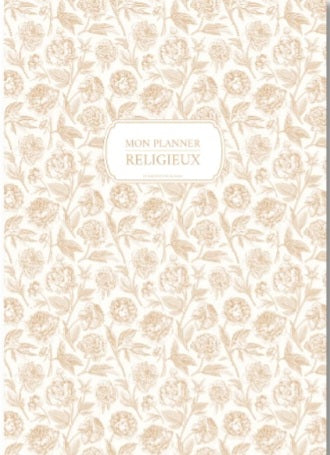 Mon planner religieux beige