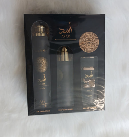 Coffret parfum asad pour homme 100 ml