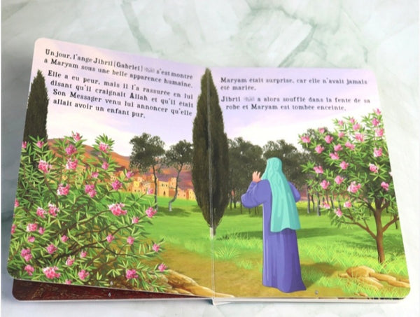 Le Prophète 'Issâ fils de Maryam pour les tous Petits - Livre avec Pages Cartonnées à partir de 3 ans