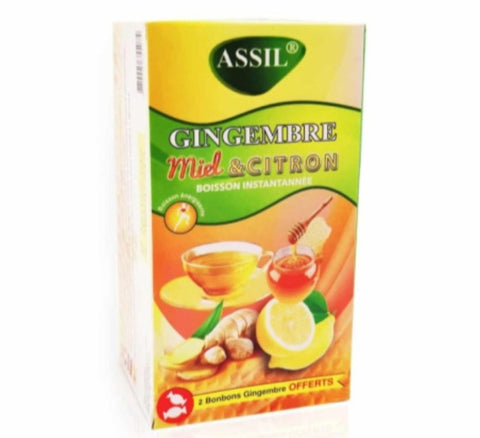 Tisane Gingembre Miel & Citron - 100% Naturelle - Assil