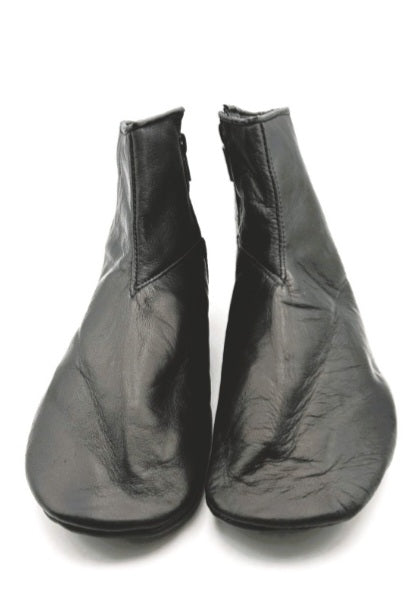 Chaussettes en Cuir - Khouff - 5 tailles au choix (39-40-41-44-45) fermeture éclair sur le côté