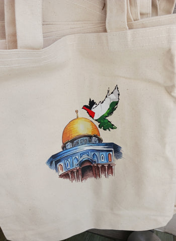 Tote bag oiseau Palestine