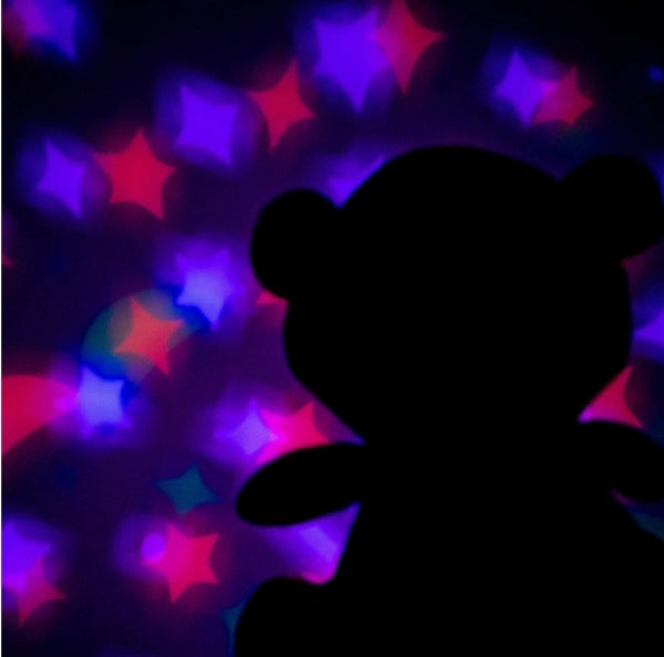 Doudou Ourson Aya Vert - Veilleuse Coranique avec détecteur de pleurs pour bébé et enfant (à partir de 0 ans)