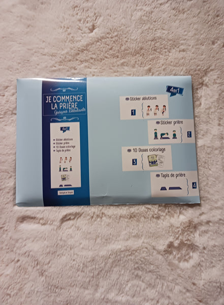 Coffret "Je commence la prière garçons débutants" 4 en 1
