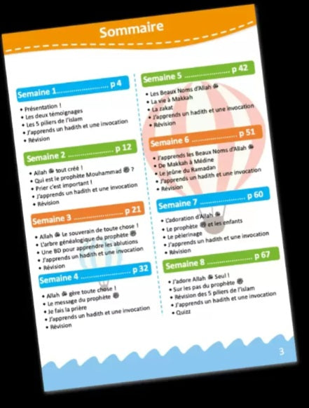 Mon Cahier d'activités Dini (6/9ans)