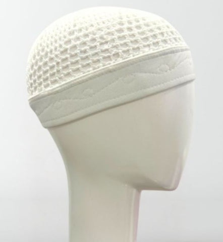 Chachia égyptienne blanc pour homme