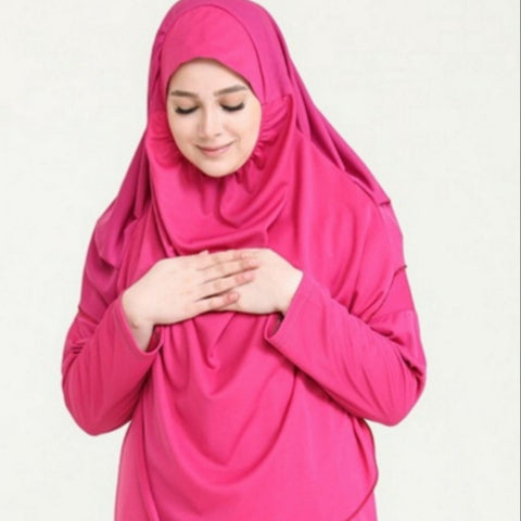 Robe de prière rose fushia pour adultes