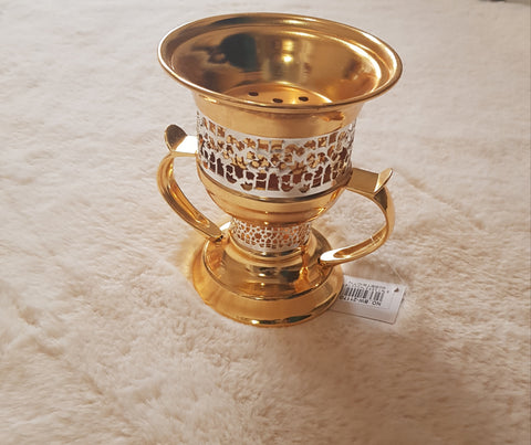 Encensoir de luxe en métal doré