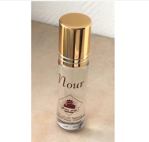 Parfum concentré sans alcool Musc d'Or "Nour" (8 ml) - Pour femmes